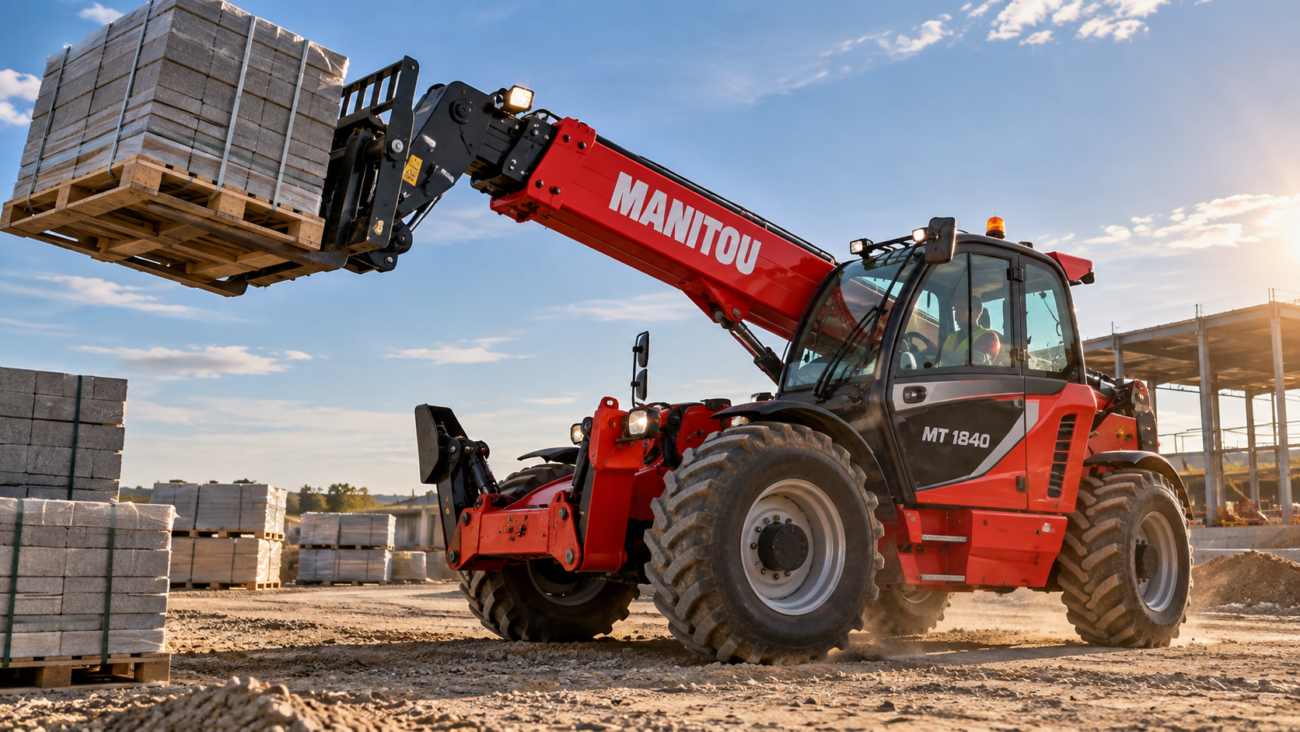 Manitou MT1840 teleskopinis krautuvas